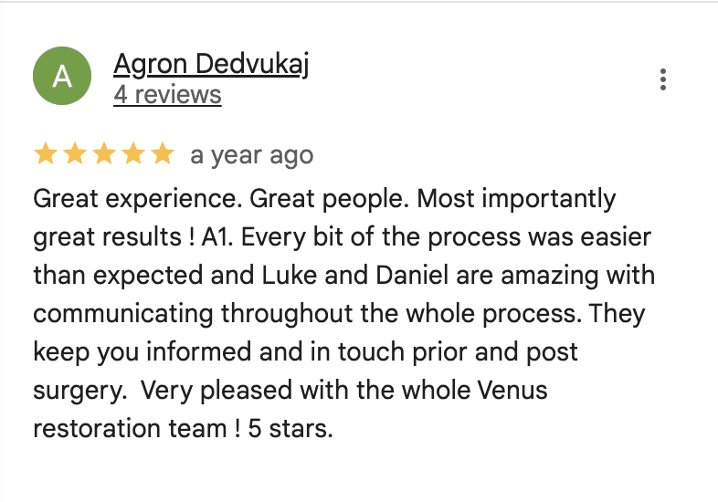 Venus Hair Review